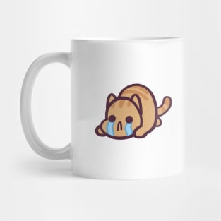 Big Sad Kitty Mug